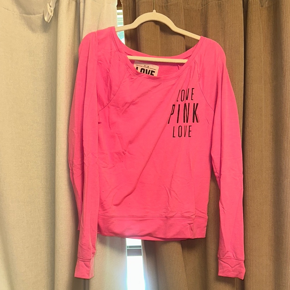 Pink Long Sleeve Shirt